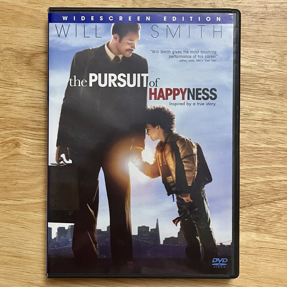 The Pursuit Of Happyness‎ DVD Widescreen 2006 Will Smith